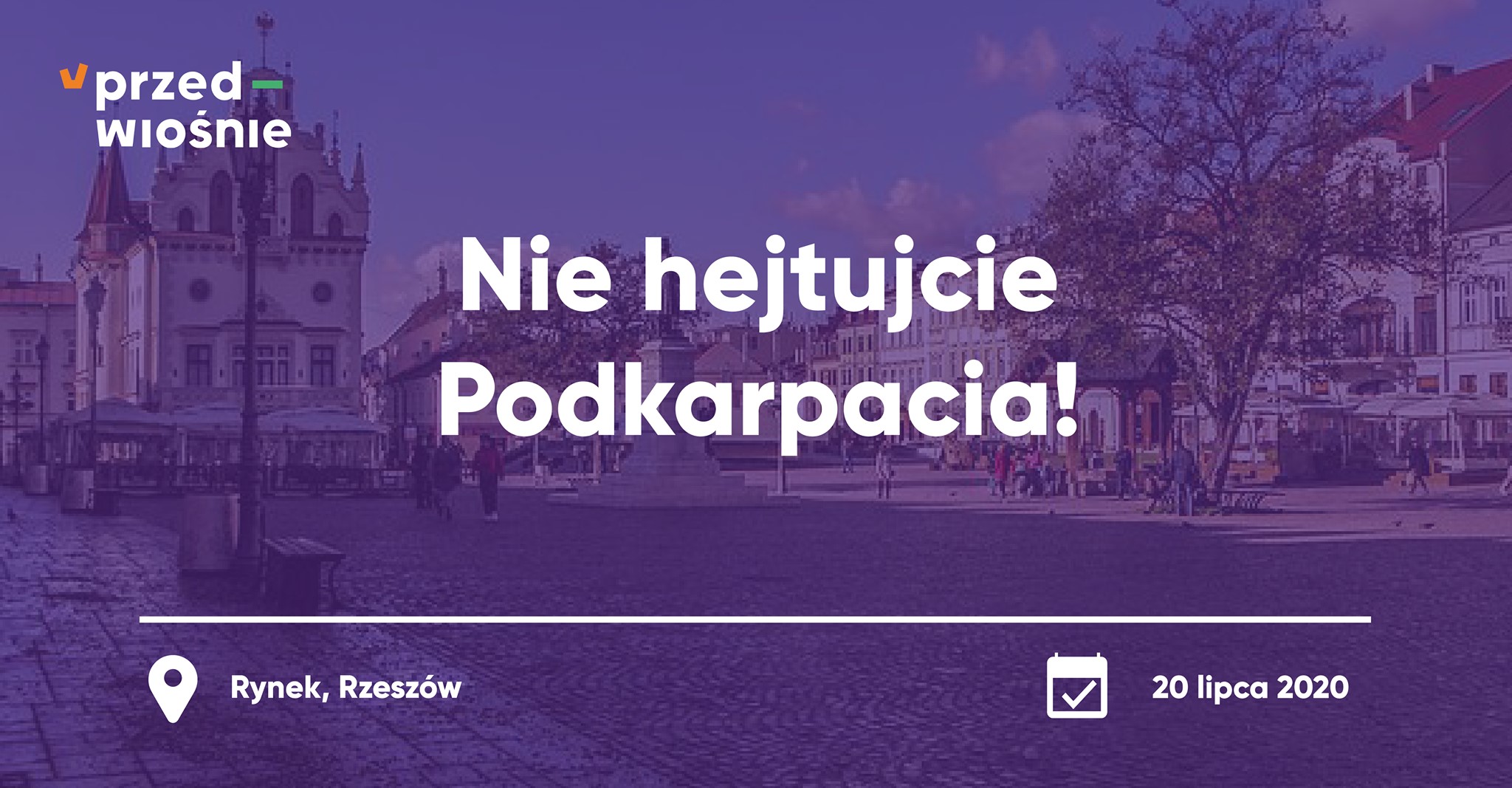 Nie hejtujcie Podkarpacia! Manifestacja Lewicy na rzeszowskim rynku - Zdjęcie główne