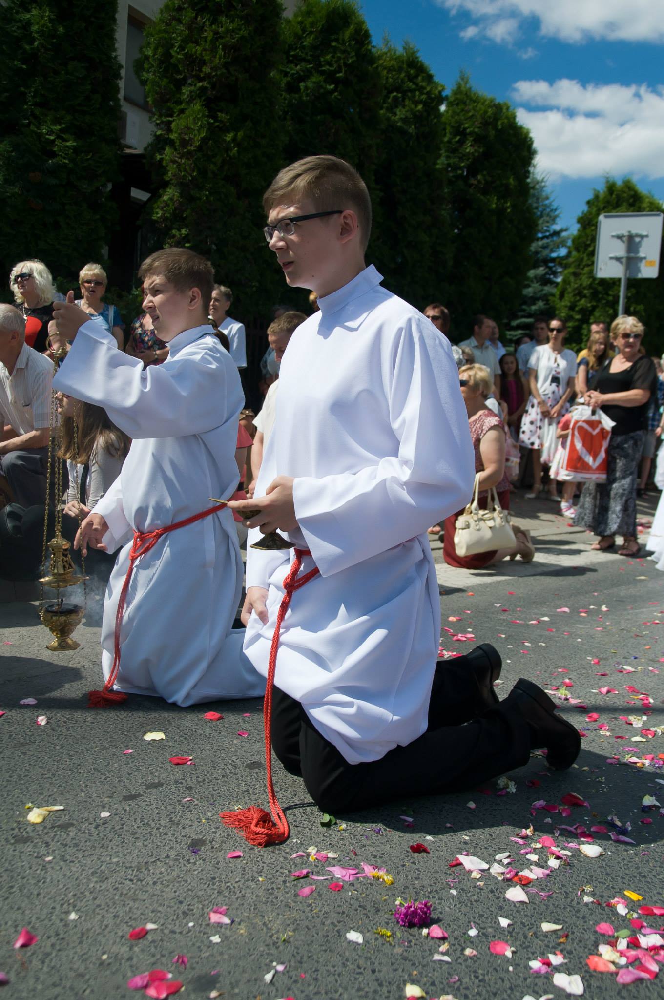 Rok 2014 - Największa procesja Bożego Ciała przeszła ulicami Tarnobrzega z Kościoła MBNP do Klasztoru Ojców Dominikanów.