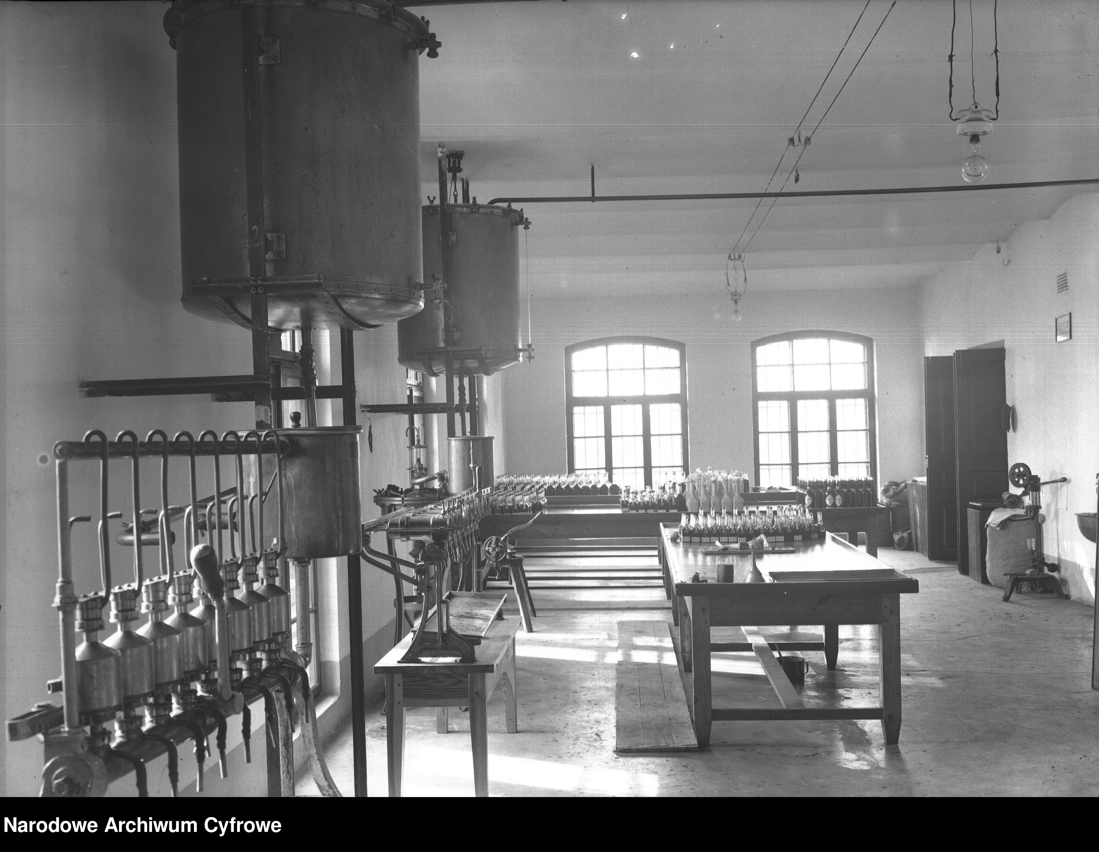 Browar parowy hrabiego Zdzisława Tarnowskiego w Dzikowie, rok 1928
