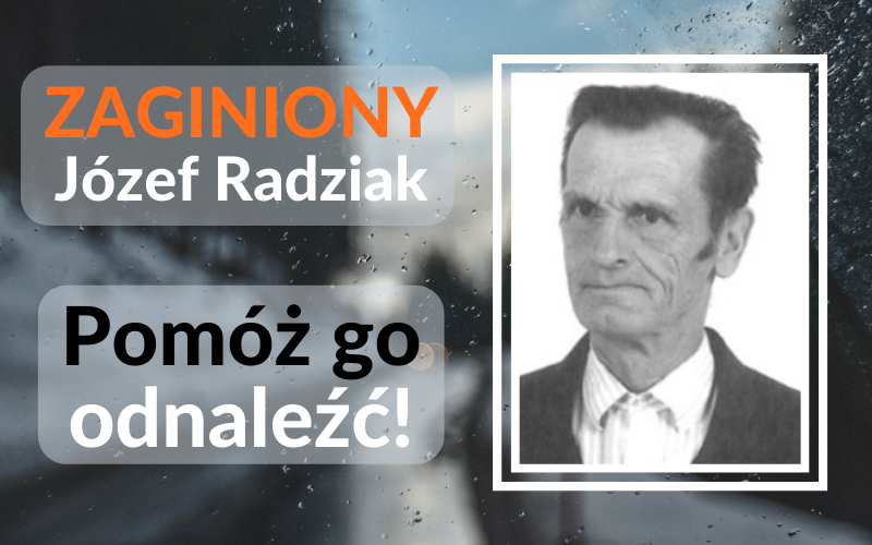 Chodzi o lasce, ma 83 lata. ZAGINĄŁ! - Zdjęcie główne