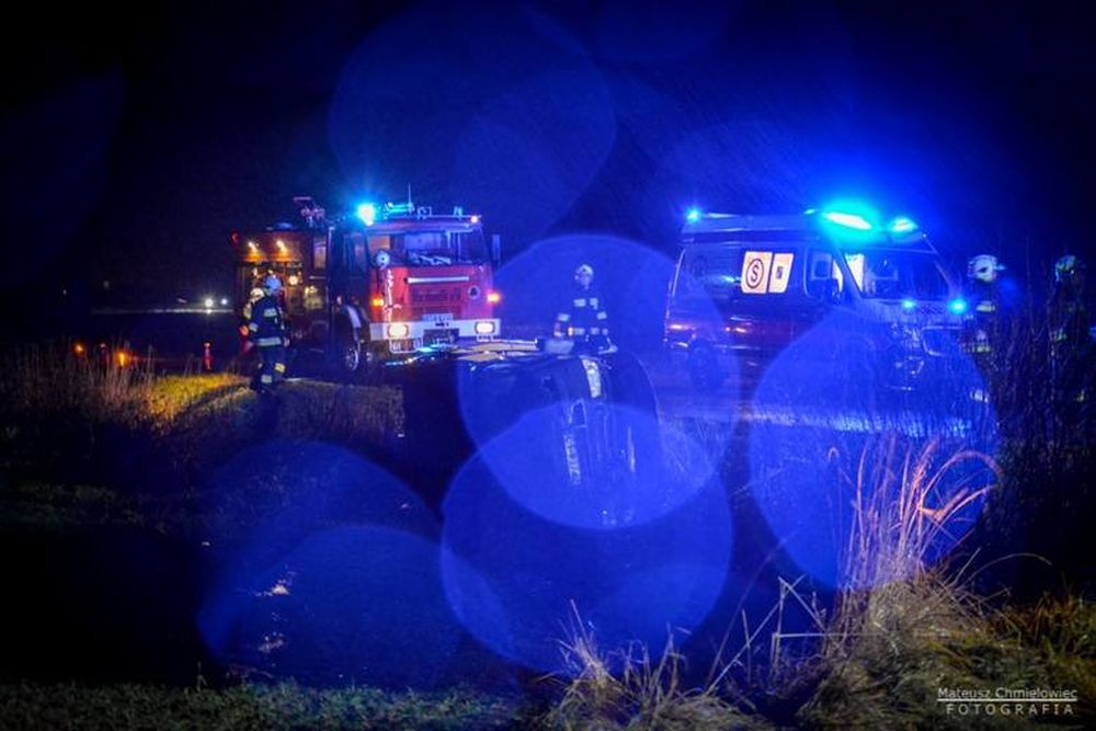 Pięć osób rannych! Drogi są bardzo śliskie! - Zdjęcie główne
