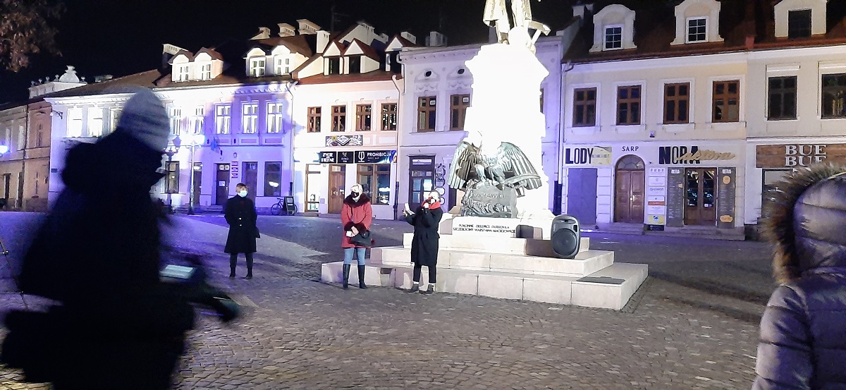 Protest w Dzień Kobiet
