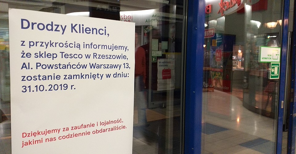 Tesco ucieka z Polski. Sprzedało sklep nie tylko w Rzeszowie - Zdjęcie główne