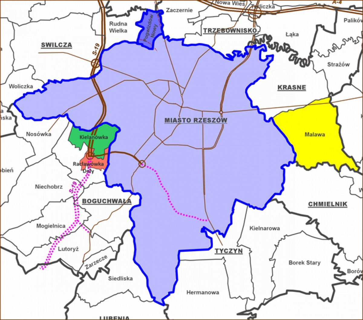 Rzeszów zmieni granicę? Jest projekt ministerstwa - Zdjęcie główne