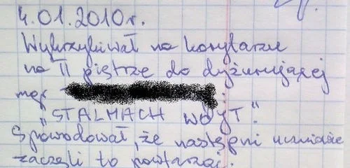 Co piszą nauczyciele o zachowaniu swoich uczniów?