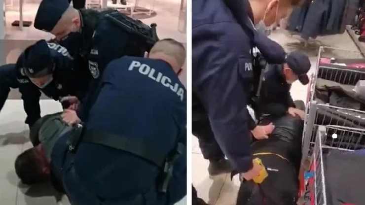 Ostre interwencje policjantów w galeriach handlowych w Ostrowcu Świętokrzyskim i Zamościu. Powód: brak maseczki! [WIDEO] - Zdjęcie główne