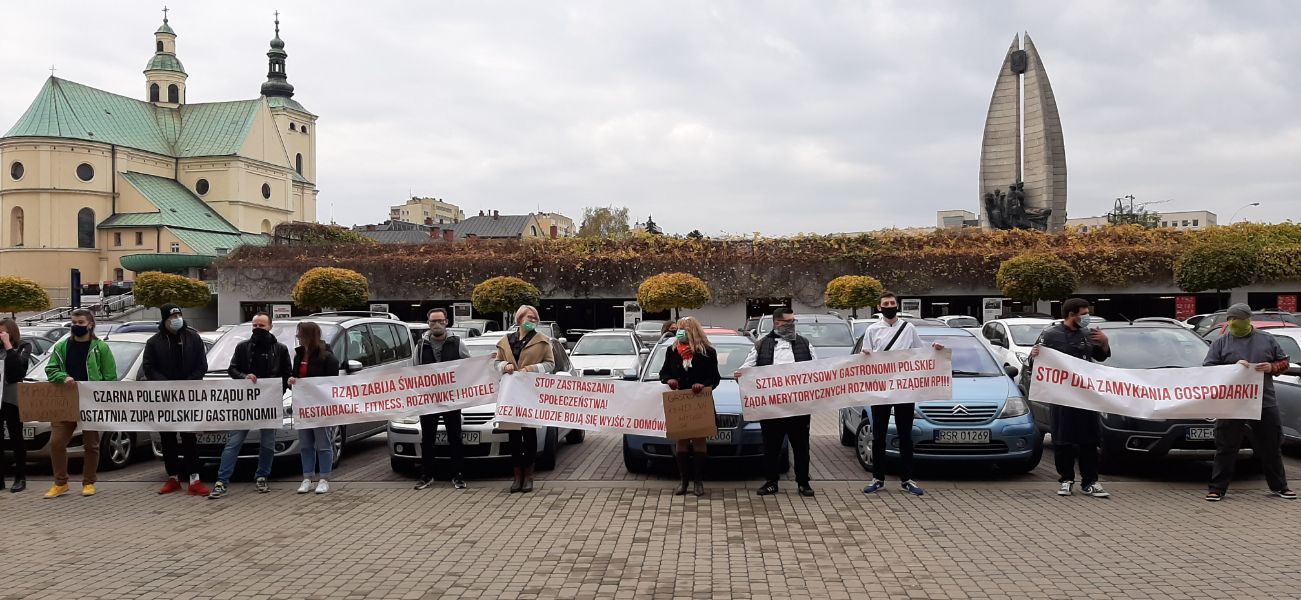 „Dzisiaj są puste garnki w restauracjach. Jutro będą puste garnki w naszych domach” [FOTO] - Zdjęcie główne