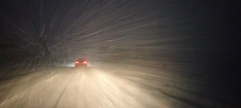 Kolejna burza śnieżna nad Podkarpaciem [MAPY, WIDEO, ZDJĘCIA] - Zdjęcie główne