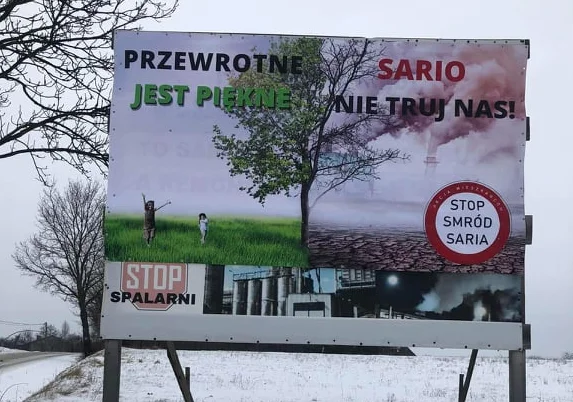 W Przewrotnem znów śmierdzi. Mieszkańcy poprosili WIOŚ o kontrolę, ten zadzwonił do dyrektora Sarii zapytać czy wszystko w porządku - Zdjęcie główne