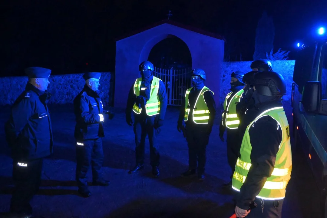 Podkarpacki Komendant Wojewódzki Policji z wizytą na granicy polsko - białoruskiej 