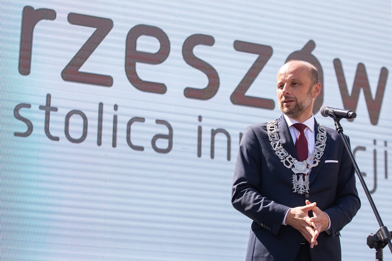 Zaprzysiężenie Konrada Fijołka na prezydenta Rzeszowa.