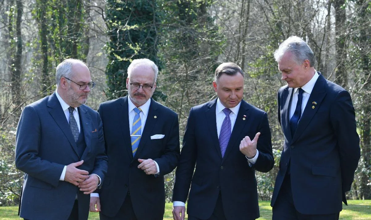 We wtorek w Rzeszowie szczyt prezydentów Polski, Estonii, Litwy i Łotwy  - Zdjęcie główne