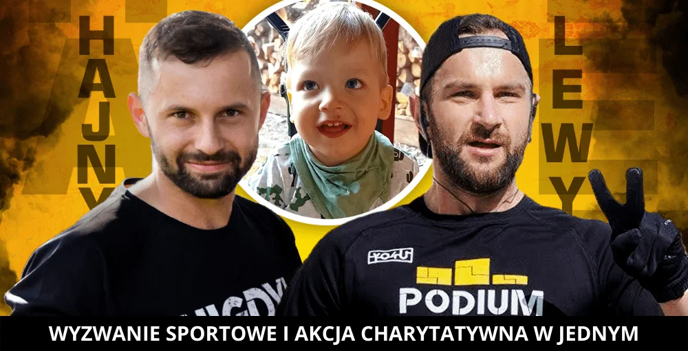 Paweł Hanulak i Miłosz Lewandowski z Rzeszowa zmierzą się z 82-kilometrową trasą Biegu Rzeźnika. Sportowe zmagania połączyli z akcją pomocy dla poważnie chorego 2-latka [ZDJĘCIA] - Zdjęcie główne