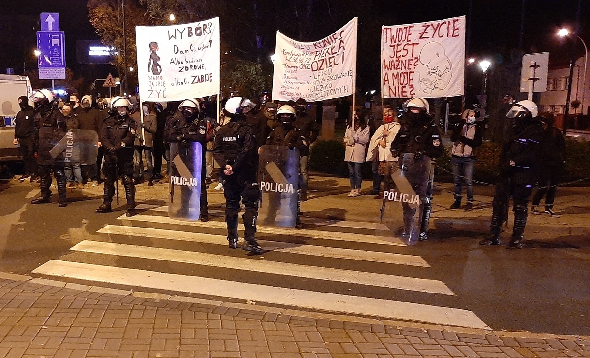 Rzeszów. Czy po proteście doszło do incydentów? - Zdjęcie główne