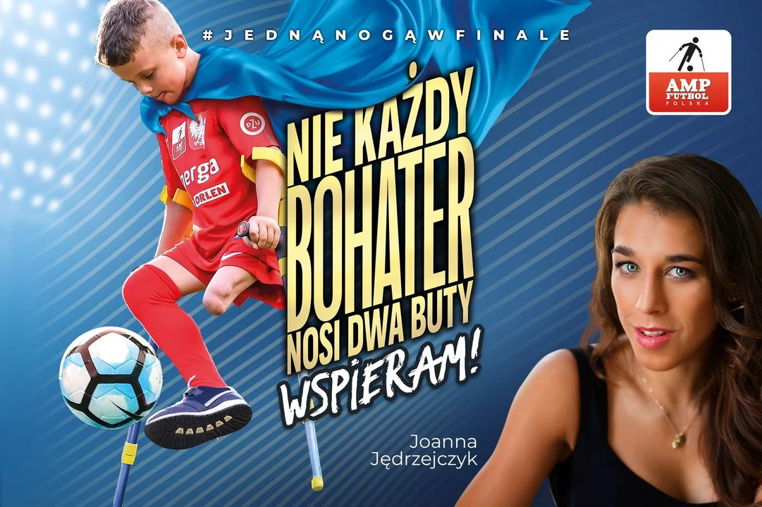 "Nie każdy bohater nosi dwa buty". Kacperek Serafin z Nowej Dęby bohaterem wielkiej Amp Futbolowej kampanii społecznej [WIDEO] - Zdjęcie główne