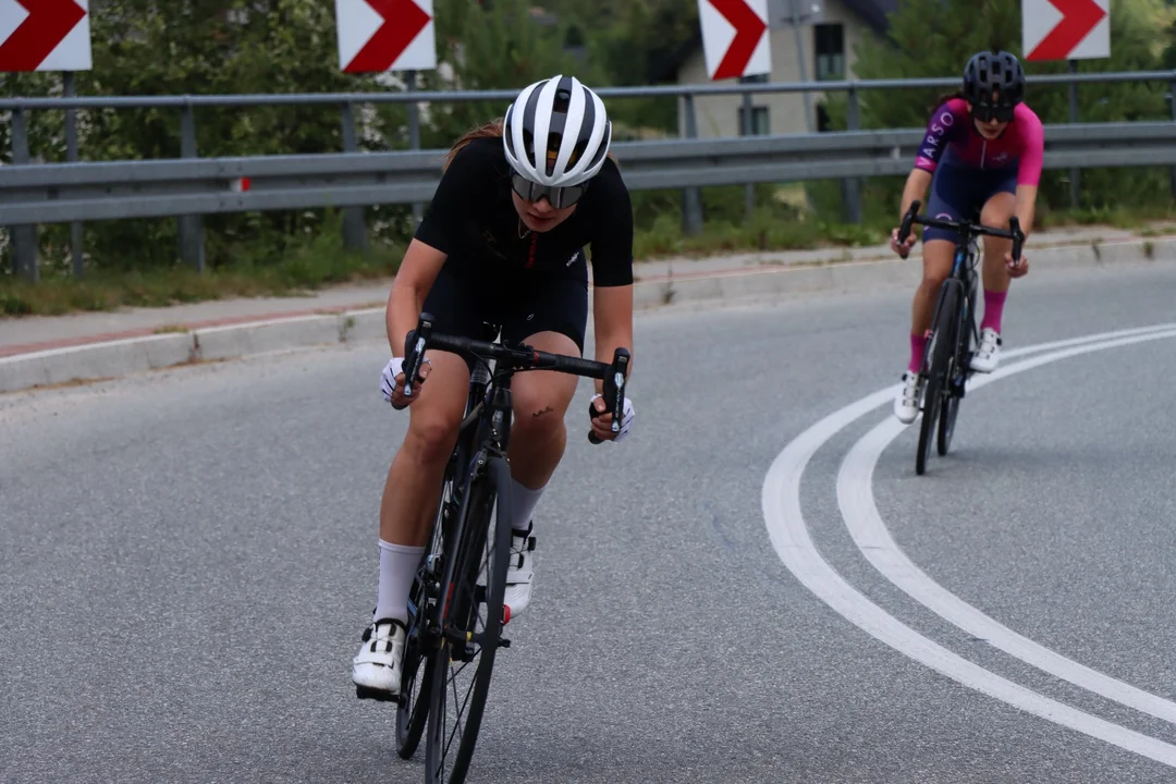 Monika Węgrzyn z Cyclo Centrum Kolbuszowa pokazała swoją moc. Kolarka z Podkarpacia zaliczyła świetny debiut w Nowy Targ Road Challange