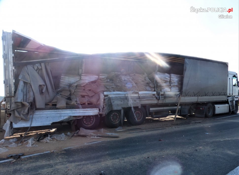 Wypadek na autostradzie A4