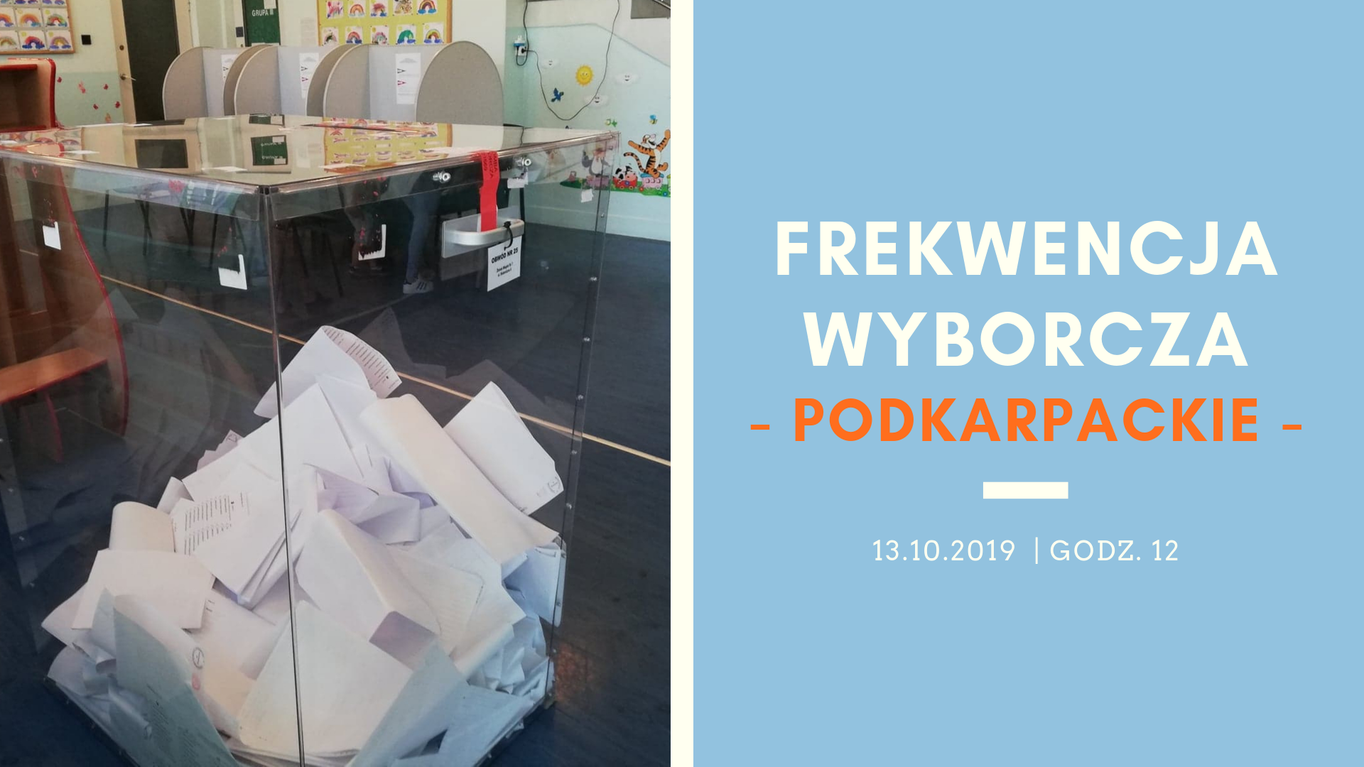 Jak głosuje Podkarpacie - Rzeszów i Tarnobrzeg? Frekwencja na godzinę 12 [DO POBRANIA] - Zdjęcie główne