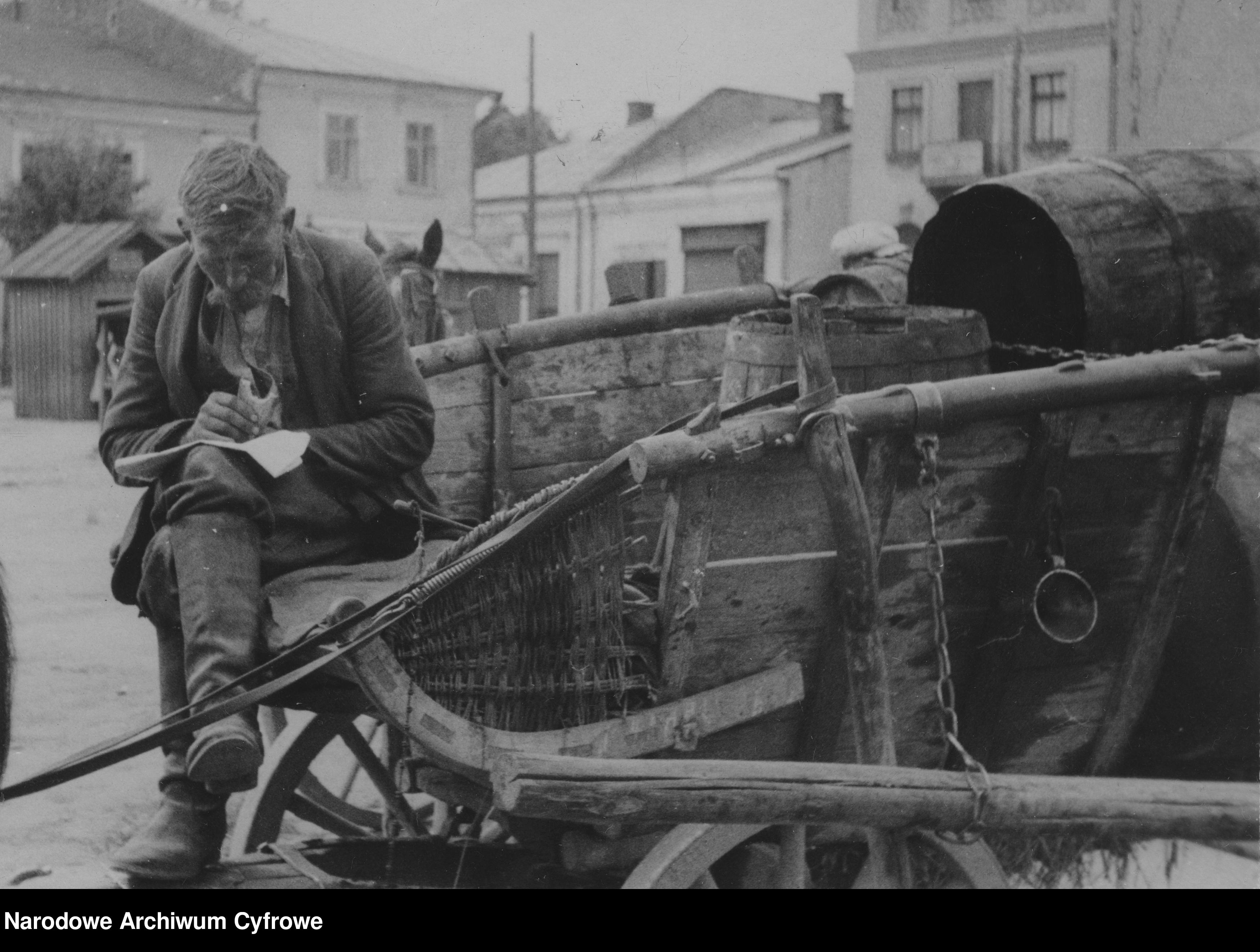 Targ w Tarnobrzegu, rok 1932