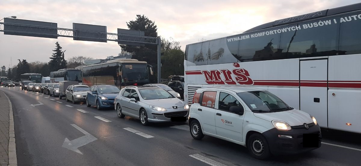 Protest przewoźników: „Nasz kolega się powiesił ze względu na niewypłacalność  spółki” - Zdjęcie główne