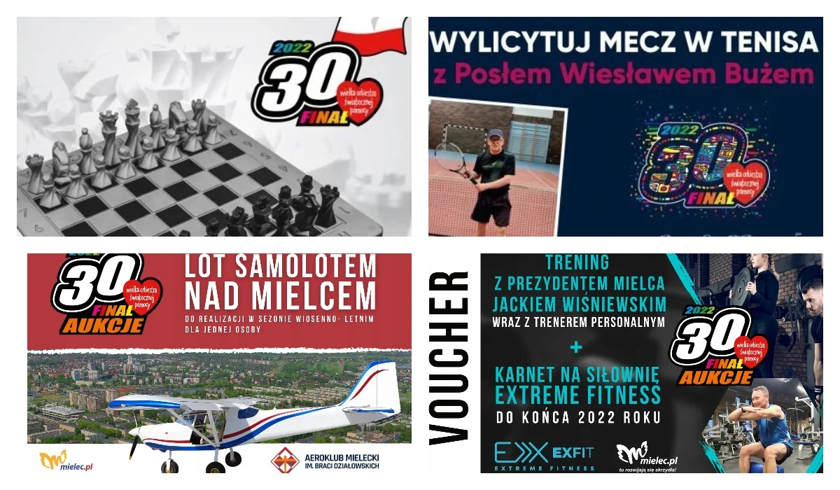 Zagraj razem z Wielką Orkiestrą Świątecznej Pomoc. Co możesz zdobyć na licytacjach podkarpackich sztabów? [ZDJĘCIA] - Zdjęcie główne