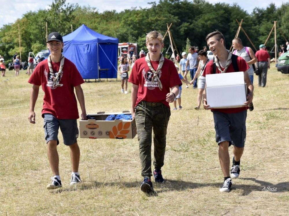 Skauci z Podkarpacia rządzili nad jeziorem - Zdjęcie główne