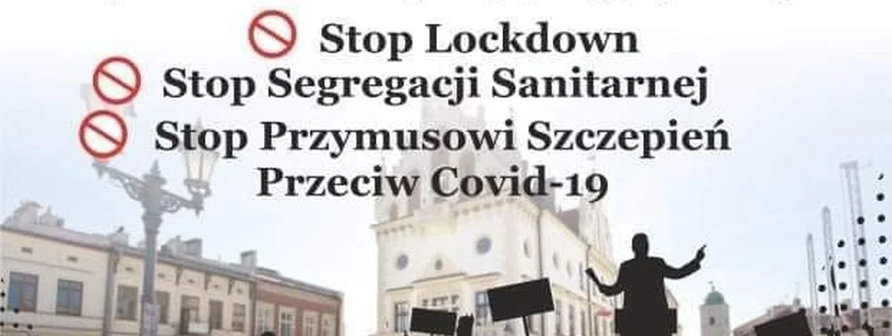 Będzie wielka manifestacja antyszczepionkowców na rzeszowskim Rynku. Co na to władze miasta? - Zdjęcie główne