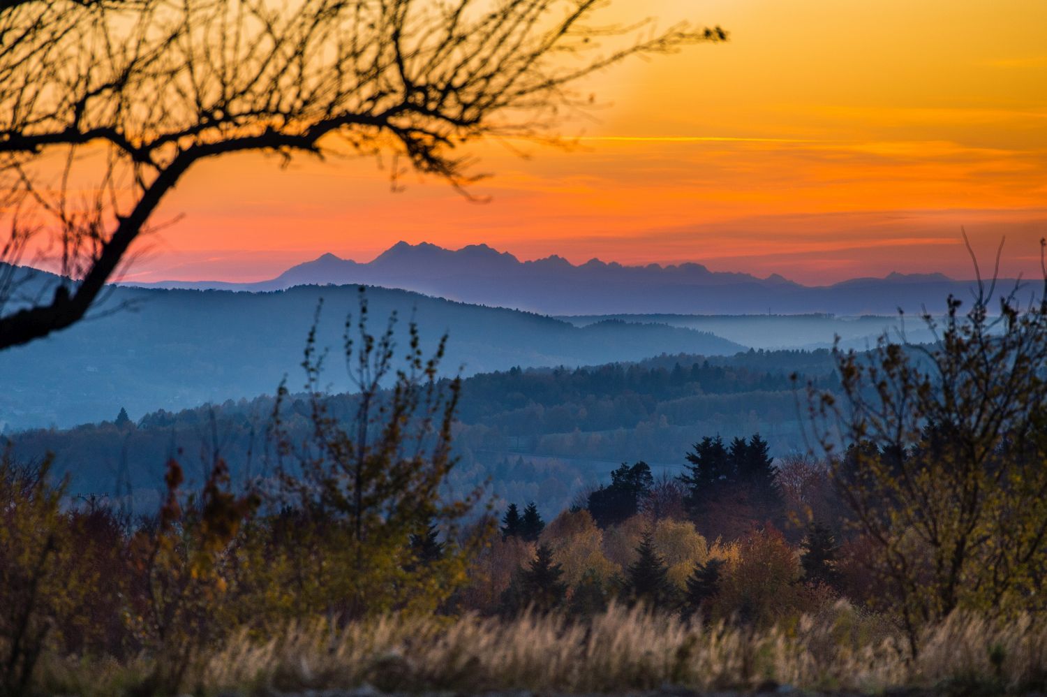 Tatry na "wyciągnięcie" dłoni. Piękny widok z Pstrągowej na Podkarpaciu [ZDJĘCIA] - Zdjęcie główne