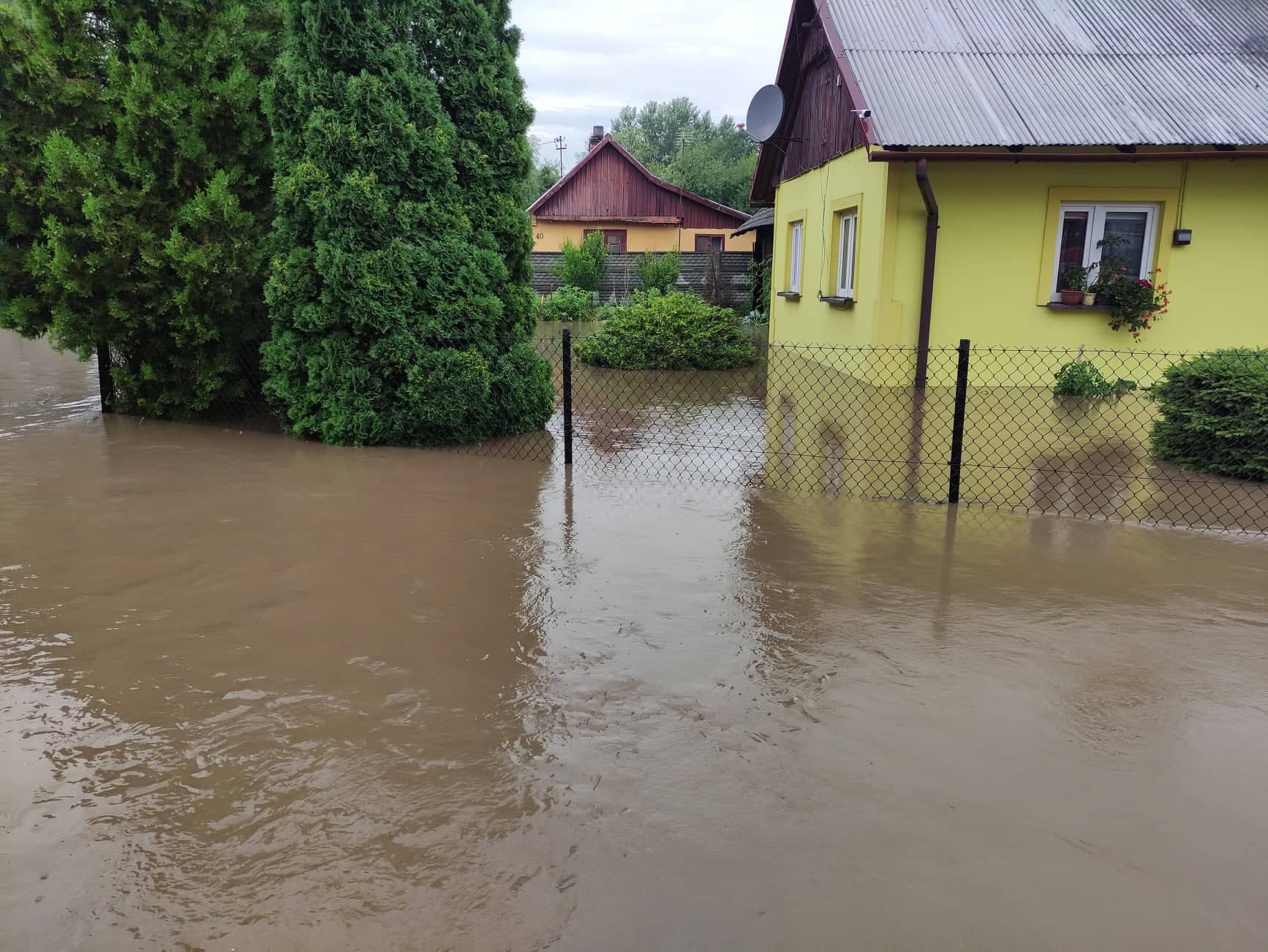 Podtopienia w Urzejowicach