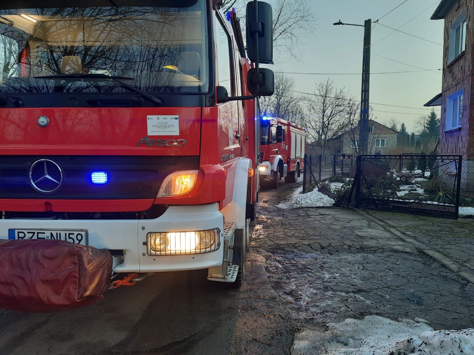 Czujnik wykrył czad. Strażacy zareagowali błyskawicznie - Zdjęcie główne