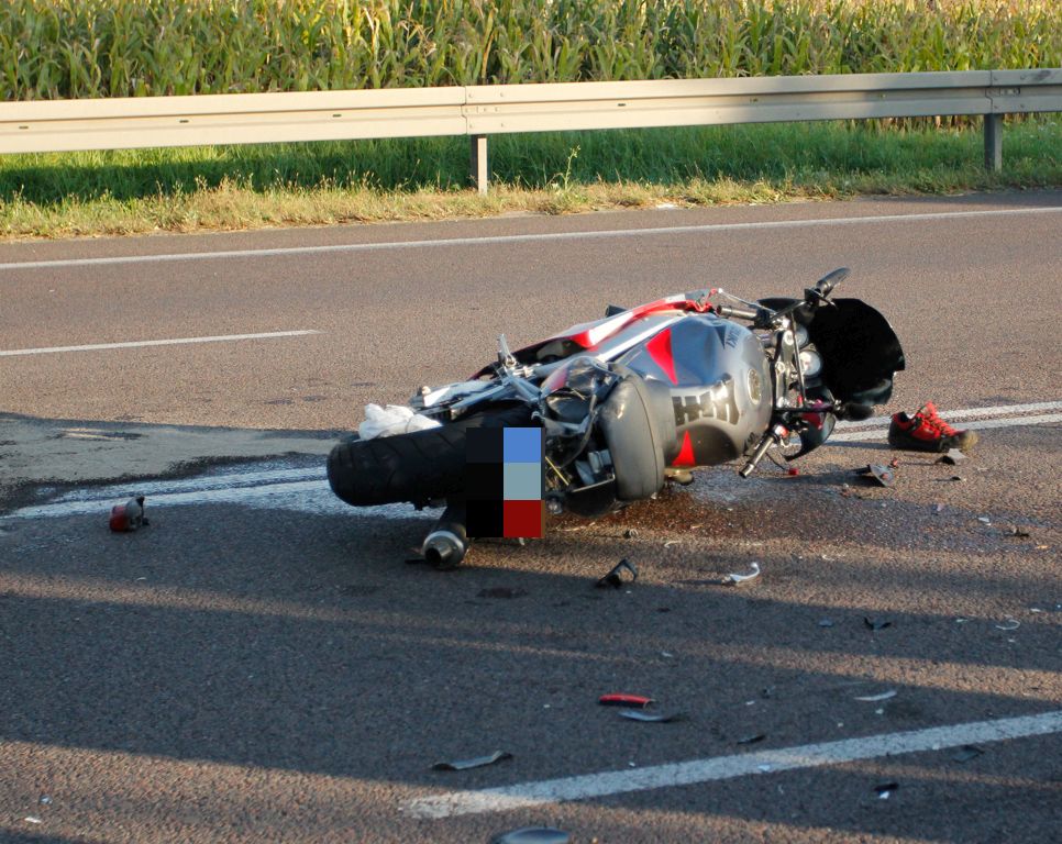Nie żyje motocyklista, który uczestniczył w wypadku w Żurawicy  - Zdjęcie główne