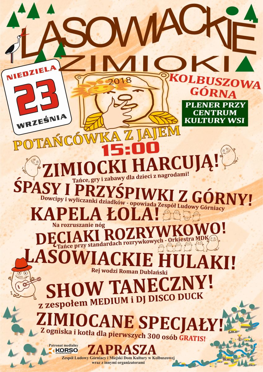 Lasowiackie Zimioki 2018 w Kolbuszowej Górnej. Sprawdź program wrześniowej imprezy [NASZ PATRONAT] - Zdjęcie główne