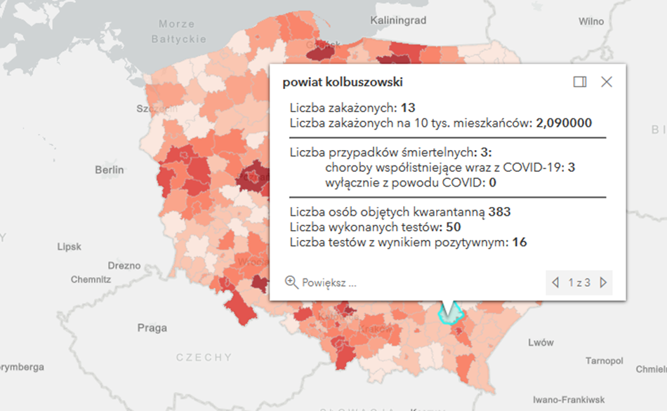 Zmarli kolejni mieszkańcy powiatu kolbuszowskiego. Mieli choroby współistniejące. Raport zakażeń [sobota - 13 marca] - Zdjęcie główne