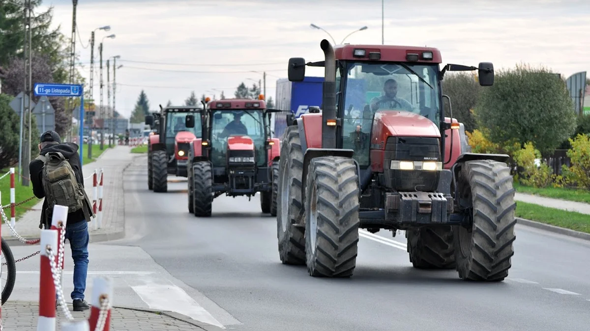 Protest rolników w Kolbuszowej. Przed nami drogowy paraliż [MAPA] - Zdjęcie główne