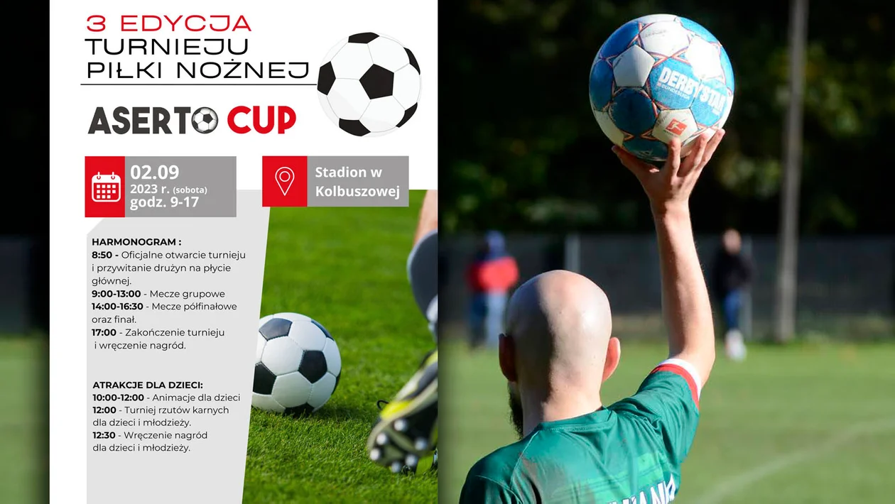 Aserto Cup 2023. Turniej piłki nożnej  w Kolbuszowej przed nami. Będą też atrakcje dla dzieci - Zdjęcie główne