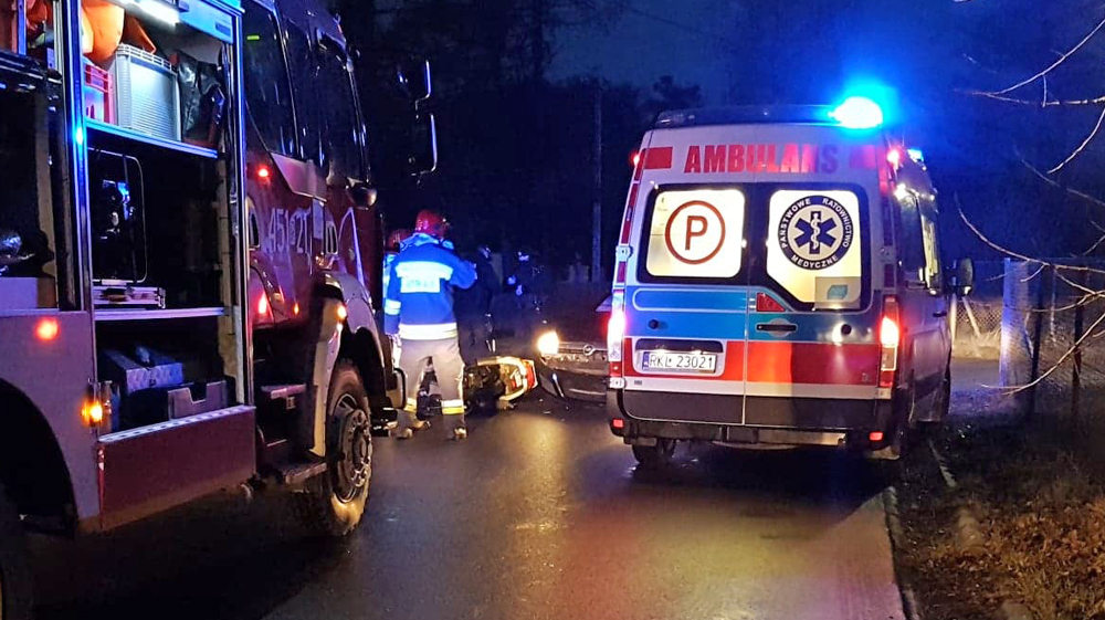 Wypadek na ul. Wolskiej w Kolbuszowej [FOTO] - Zdjęcie główne