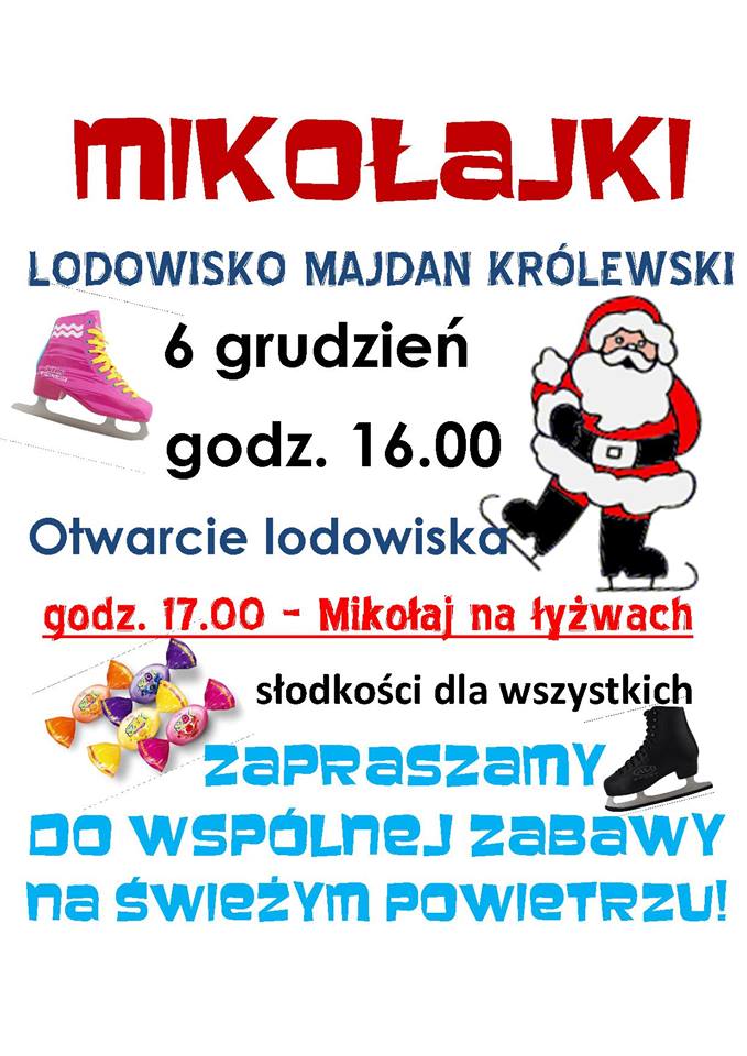 Już dziś zostanie otwarte lodowisko w Majdanie Królewskim. O godz. 17 na ślizgawce pojawi się Mikołaj  - Zdjęcie główne