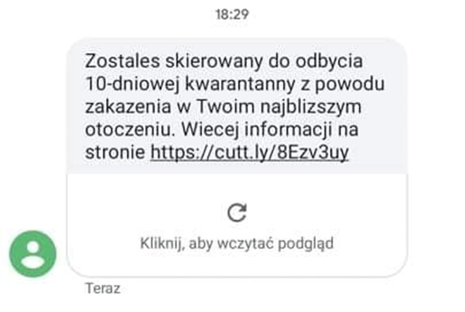 Oszuści wpadli na nowy pomysł, żeby nas okraść. Tym razem na kwarantannę!  - Zdjęcie główne