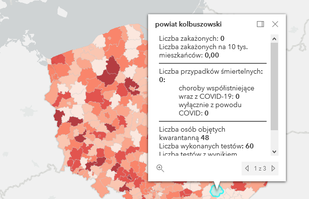 Bardzo mała liczba zakażeń na Podkarpaciu. Kolbuszowa znowu białą plamą [sobota - 15 maja] - Zdjęcie główne