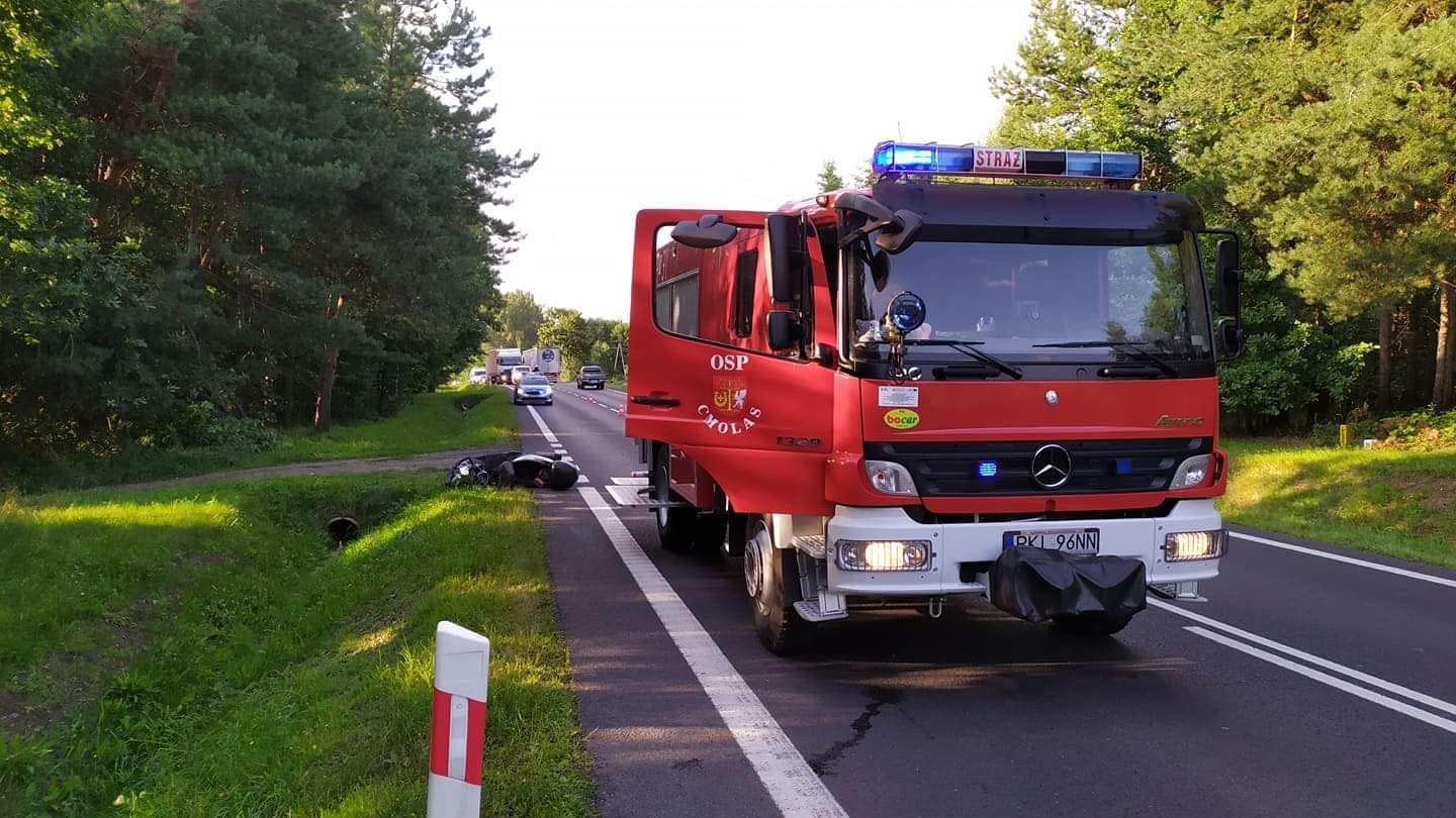 Policja o wczorajszym wypadku na krajowej dziewiątce w Cmolasie  - Zdjęcie główne