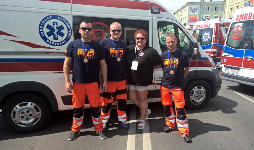 Gratulacje dla kolbuszowskich ratowników   - Zdjęcie główne