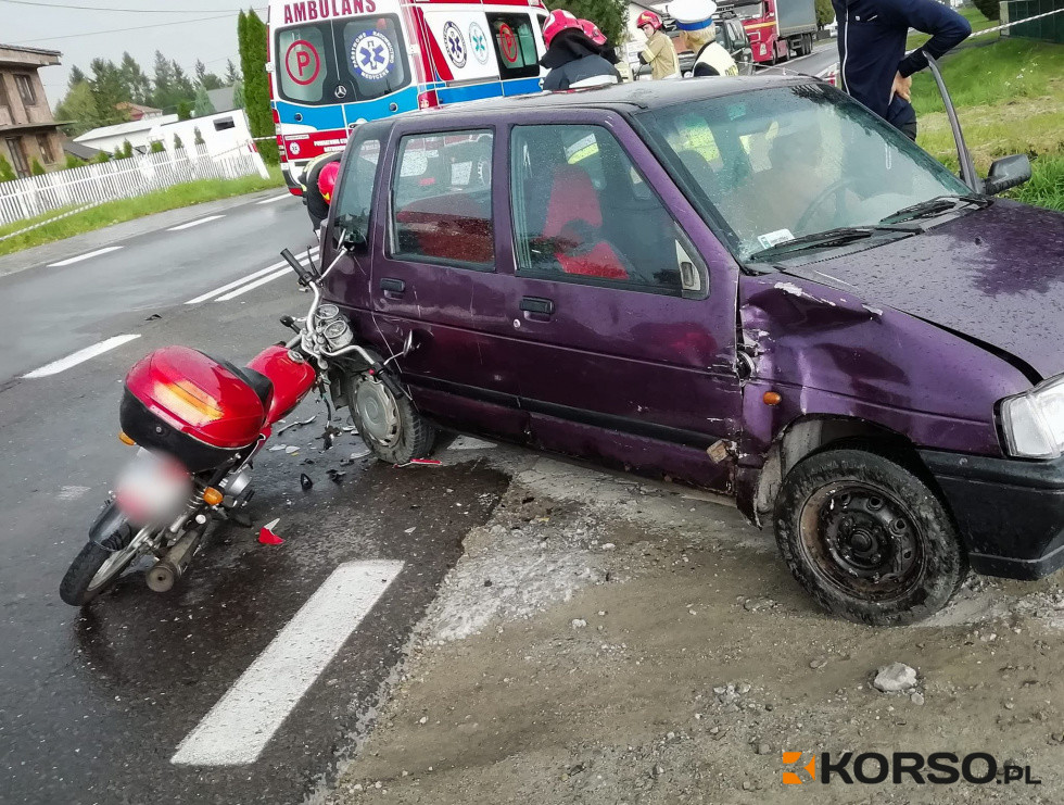 Z PODKARPACIA. Motorowerzysta walczy o życie  - Zdjęcie główne