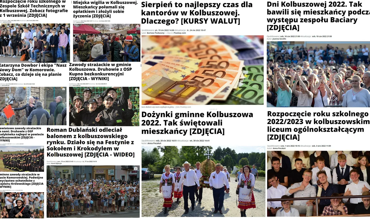 TOP11 artykułów w 2022 z największą liczbą odsłon na korsokolbuszowskie.pl - Zdjęcie główne