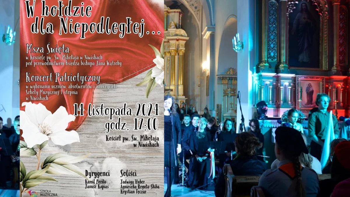 Przed nami piękny koncert w Niwiskach. "W hołdzie dla Niepodległej" [ZDJĘCIA - WIDEO - PLAKAT] - Zdjęcie główne