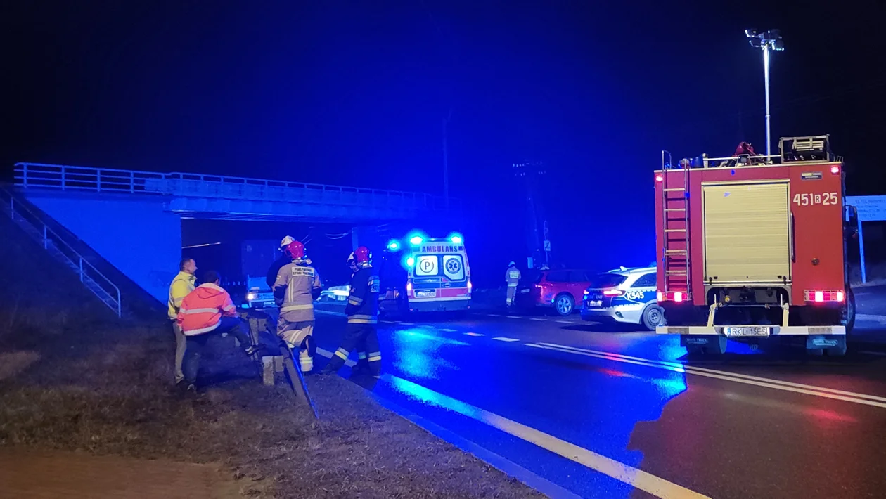 Wypadek na DK9 w Widełce na drodze relacji Kolbuszowa - Rzeszów [ZDJĘCIA - WIDEO] - Zdjęcie główne