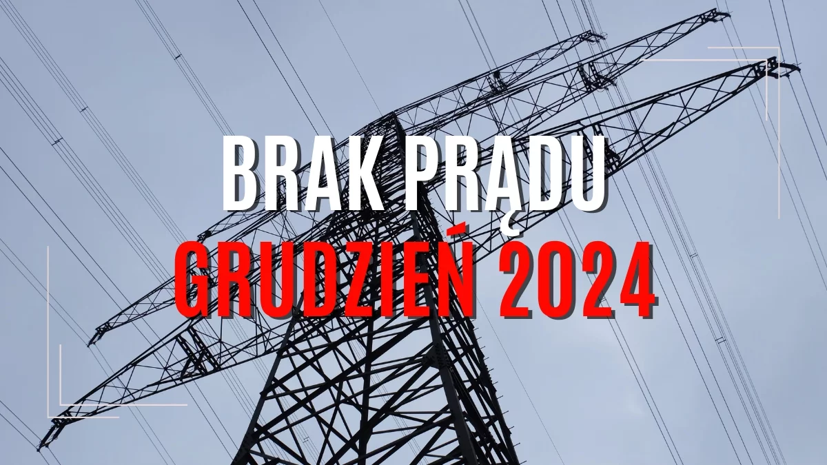 Wyłączenia prądu na grudzień 2024 w powiecie kolbuszowskim. Gdzie i kiedy? - Zdjęcie główne