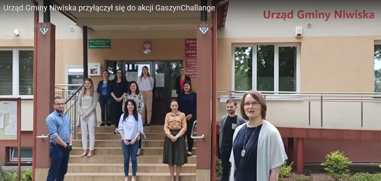 Gminy Niwiska przyłączył się do akcji GaszynChallange [VIDEO] - Zdjęcie główne