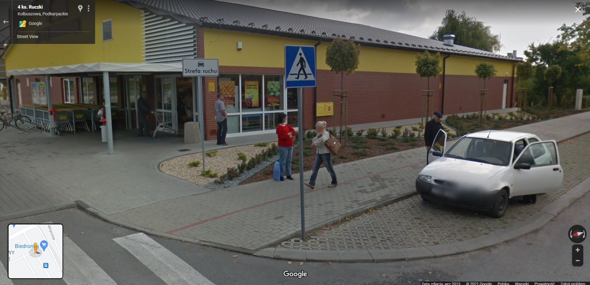 Uliczna moda na Podkarpaciu. Zobacz zdjęcia Google Street View z Kolbuszowej - Zdjęcie główne