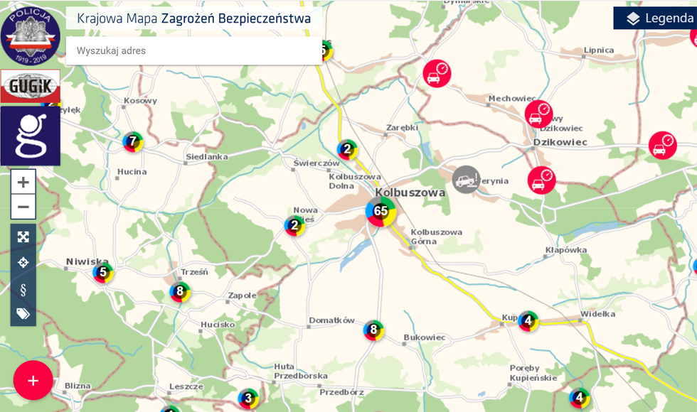 POWIAT KOLBUSZOWSKI. W jeden rok pół tysiąca zgłoszonych zagrożeń - Zdjęcie główne