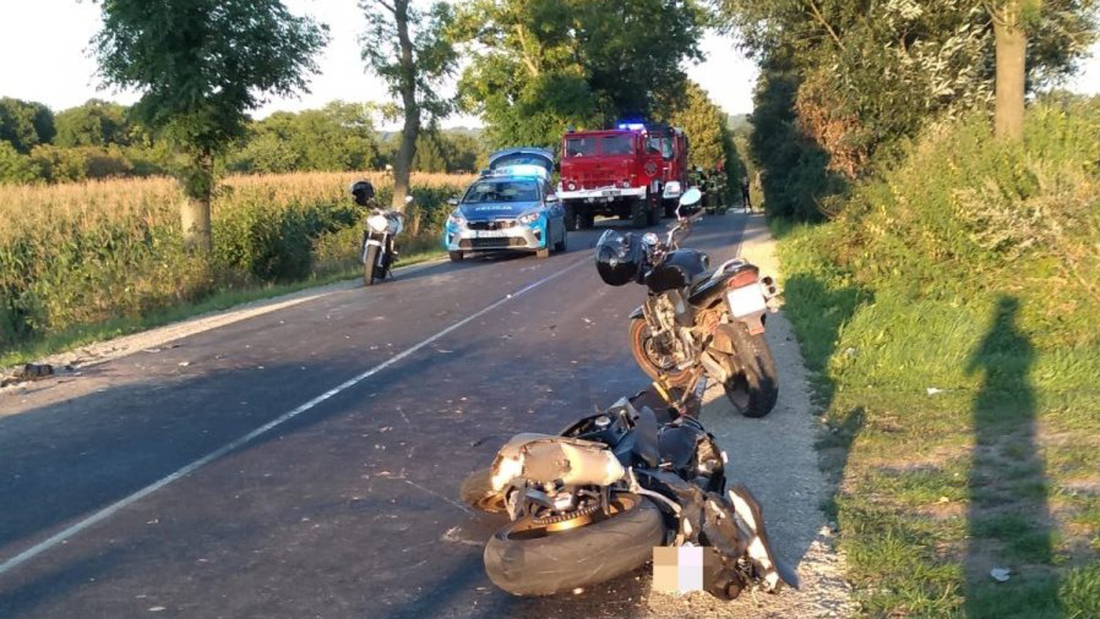 PODKARPACIE: Motocyklista uderzył w przyczepę. Nie przeżył - Zdjęcie główne